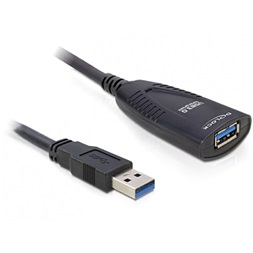 Delock 83089 5m USB 3.0 hosszabító kábel