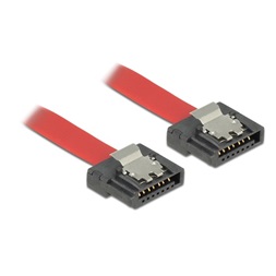 Delock 83836 0,7m 6Gb/s flexi piros SATA kábel