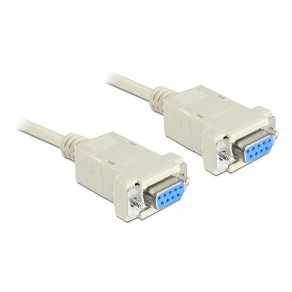 Delock 84169 3m 9pin anya/anya soros nullmodem kábel