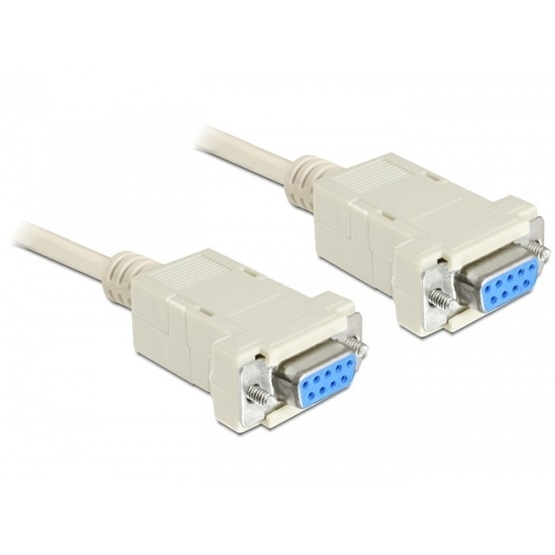 Delock 84169 3m 9pin anya/anya soros nullmodem kábel