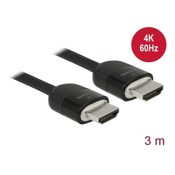 Delock 84965 3m 4K 60Hz Prémium HDMI kábel