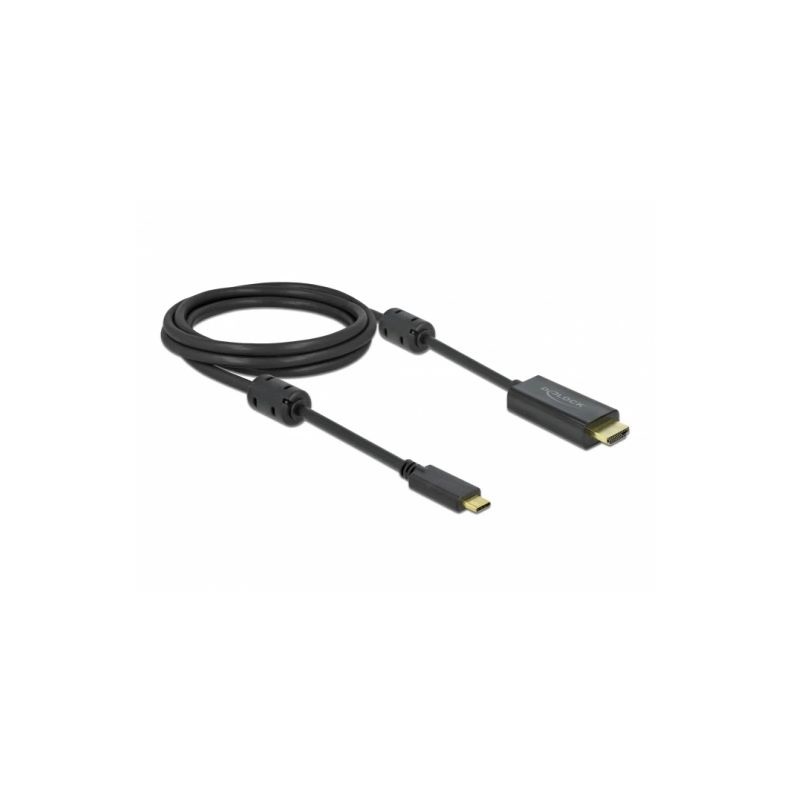 Delock 85970 2m USB-C - HDMI (DP Alt Mode) 4K 60Hz aktív kábel