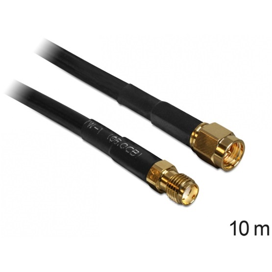 Delock 88445 10m SMA antenna kábel