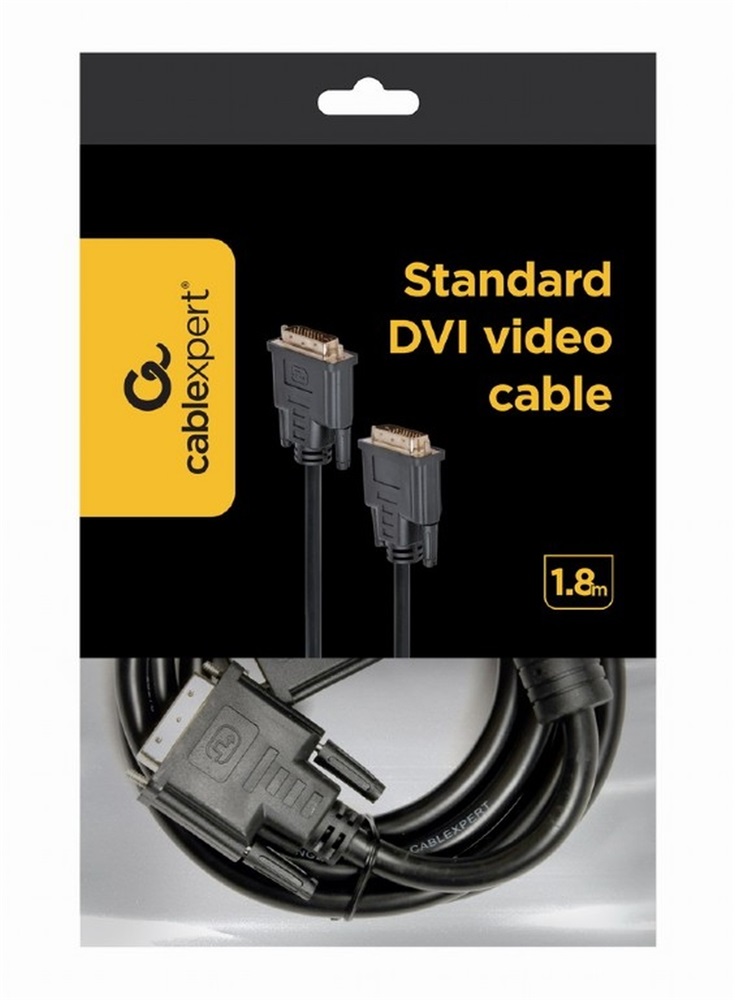 Gembird CC-DVI-BK-6 1,8m DVI kábel