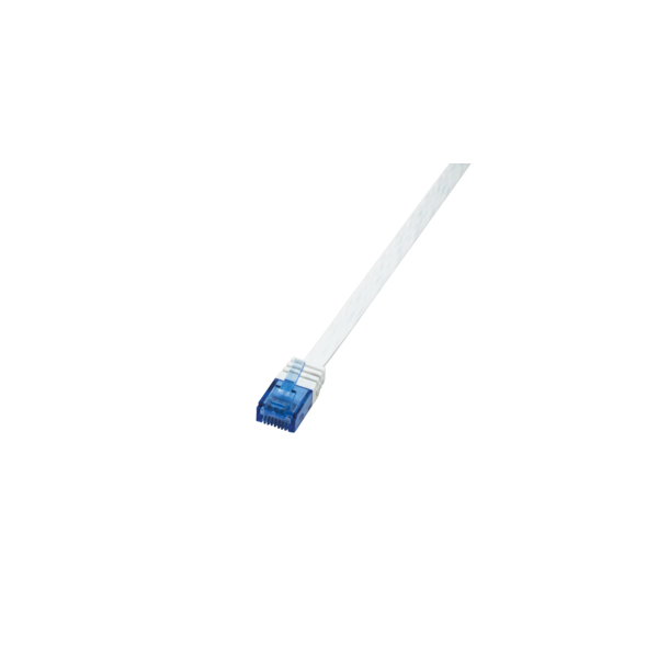 LogiLink CF2051U 2m fehér Cat6 U/UTP lapos patch kábel