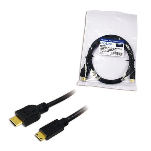 LogiLink CH0022 1,5m HDMI - miniHDMI átalakító kábel