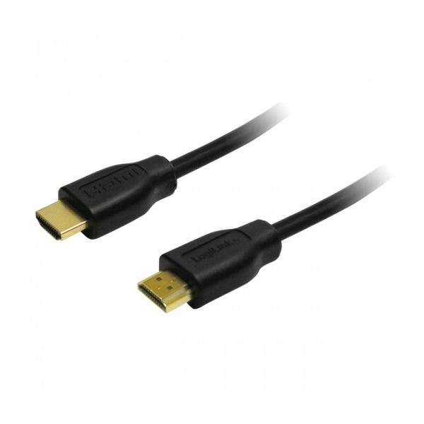 LogiLink CH0038 3m fekete 2x HDMI apa 1.4 kábel