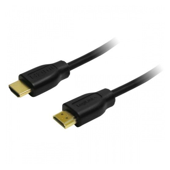 LogiLink CH0038 3m fekete 2x HDMI apa 1.4 kábel