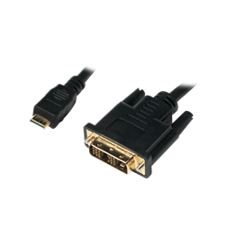LogiLink CHM002 1m mini HDMI-DVI-D kábel