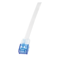 LogiLink CP0136 3m fehér Cat5e lapos patch kábel