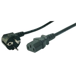 LogiLink CP090 1,8m fekete hálózati kábel