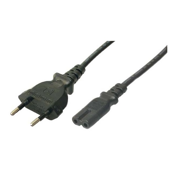 LogiLink CP092 1,8m fekete 2-s hálózati kábel