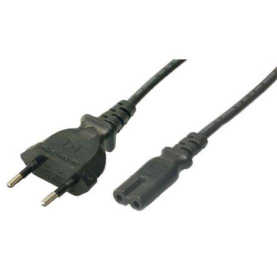 LogiLink CP092 1,8m fekete 2-s hálózati kábel