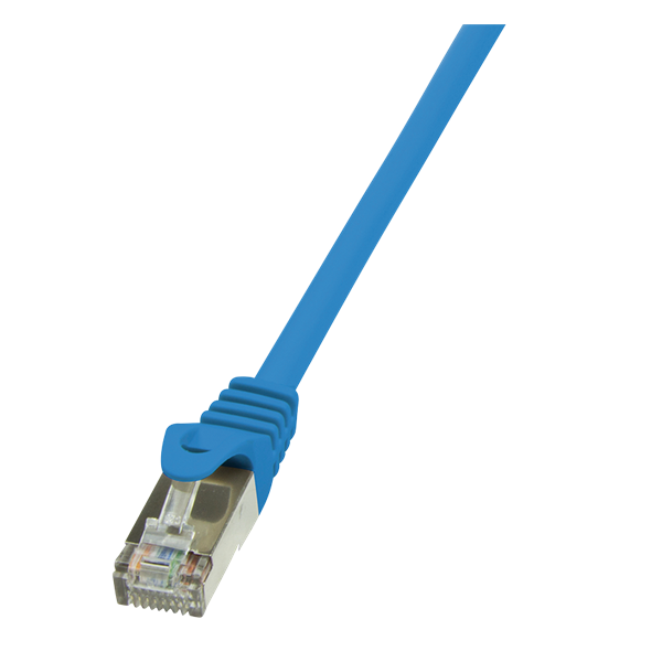 LogiLink CP1016S 0,25m kék Cat5e F/UTP patch kábel