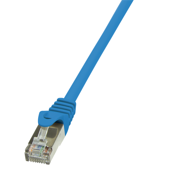 LogiLink CP1016S 0,25m kék Cat5e F/UTP patch kábel
