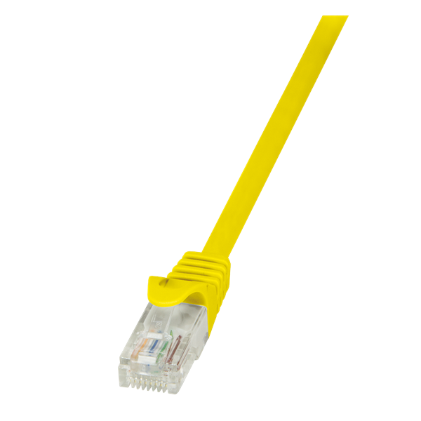 LogiLink CP1027U 0,5m sárga Cat5e UTP patch kábel