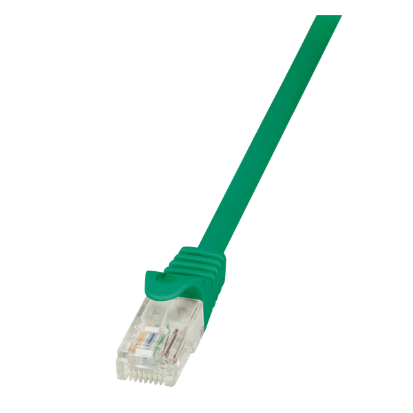 LogiLink CP1035U 1m zöld Cat5e UTP patch kábel