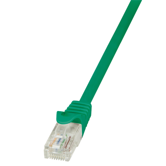 LogiLink CP1035U 1m zöld Cat5e UTP patch kábel