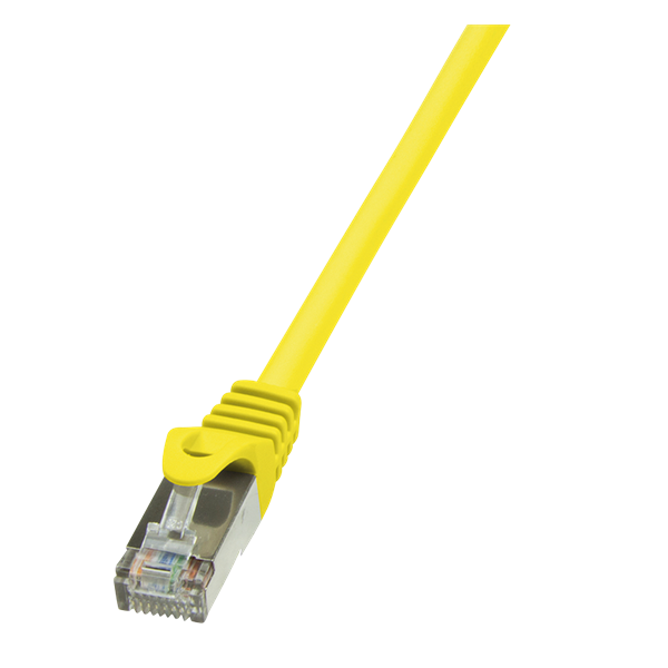 LogiLink CP1067S 3m sárga Cat5e F/UTP patch kábel