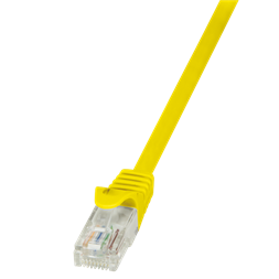 LogiLink CP1077U 5m sárga Cat5e UTP patch kábel