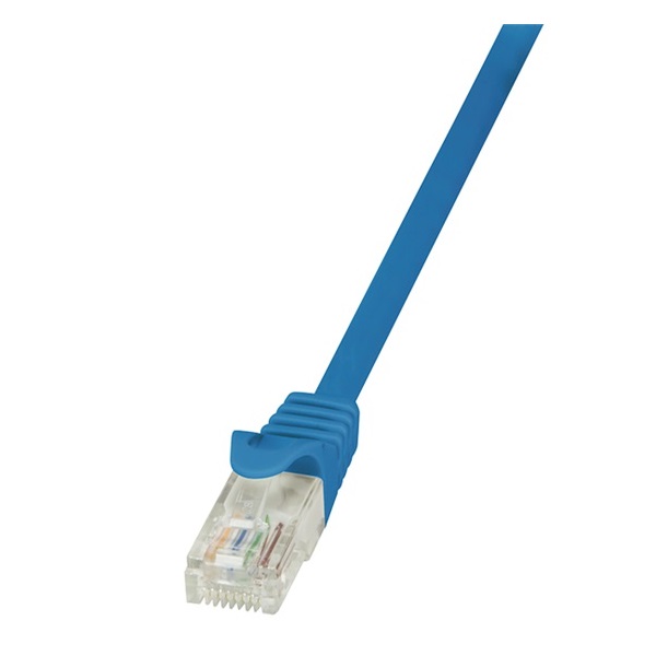 LogiLink CP2016U 0,25m kék U/UTP Cat6 EconLine patch kábel