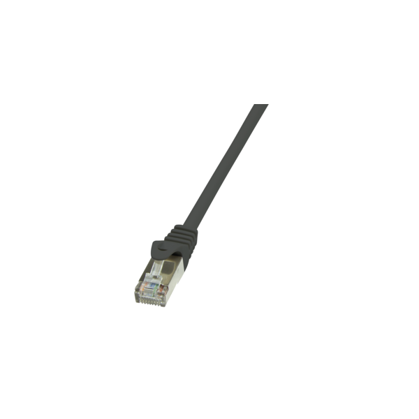LogiLink CP2033S 1m fekete Cat6 F/UTP patch kábel