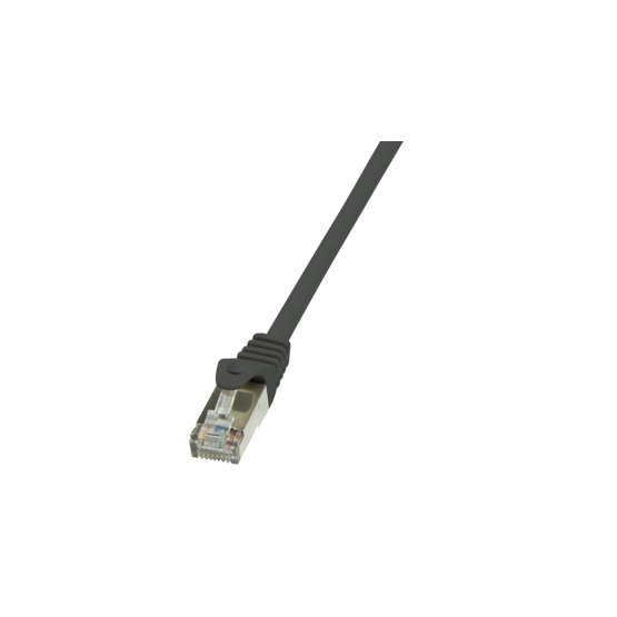 LogiLink CP2033S 1m fekete Cat6 F/UTP patch kábel