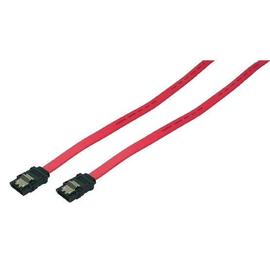 LogiLink CS0002 0,75m piros 2x apa S-SATA kábel