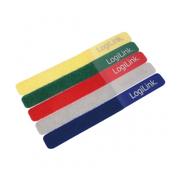 LogiLink KAB0008 5db/cs tépőzáras kábelkötegelő