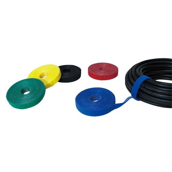 LogiLink KAB0050 400x16mm fekete vágható tépőzáras kábelkötegelő