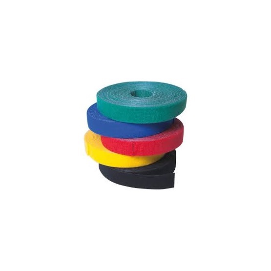 LogiLink KAB0052 400x16mm piros vágható tépőzáras kábelkötegelő