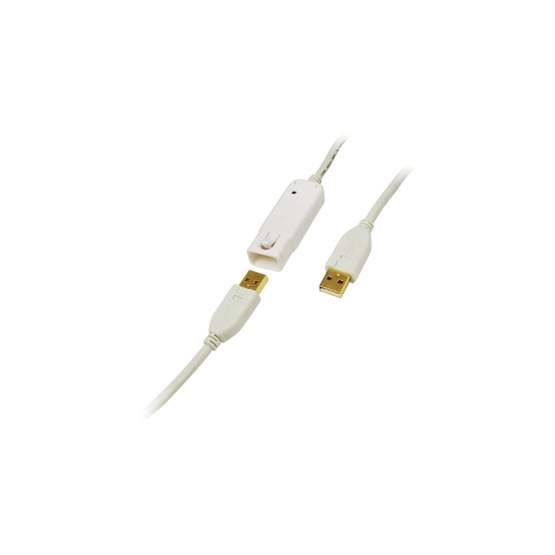 LogiLink UA0092 12m USB2.0-ás hosszabbító kábel