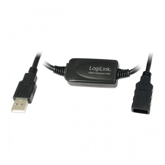 LogiLink UA0145 12m USB2.0 hosszabbító kábel