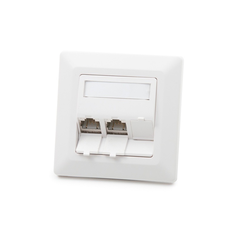 KE-Line 601143-UP Modulo50 süllyesztett aljzat 3 portos üres