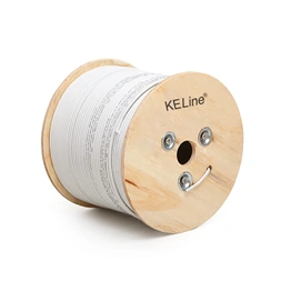 KE-Line Cat.6 (F/UTP) 500m LSOH árnyékolt fali kábel