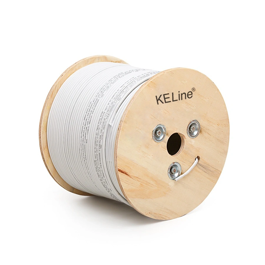 KE-Line Cat.6 (F/UTP) 500m LSOH árnyékolt fali kábel