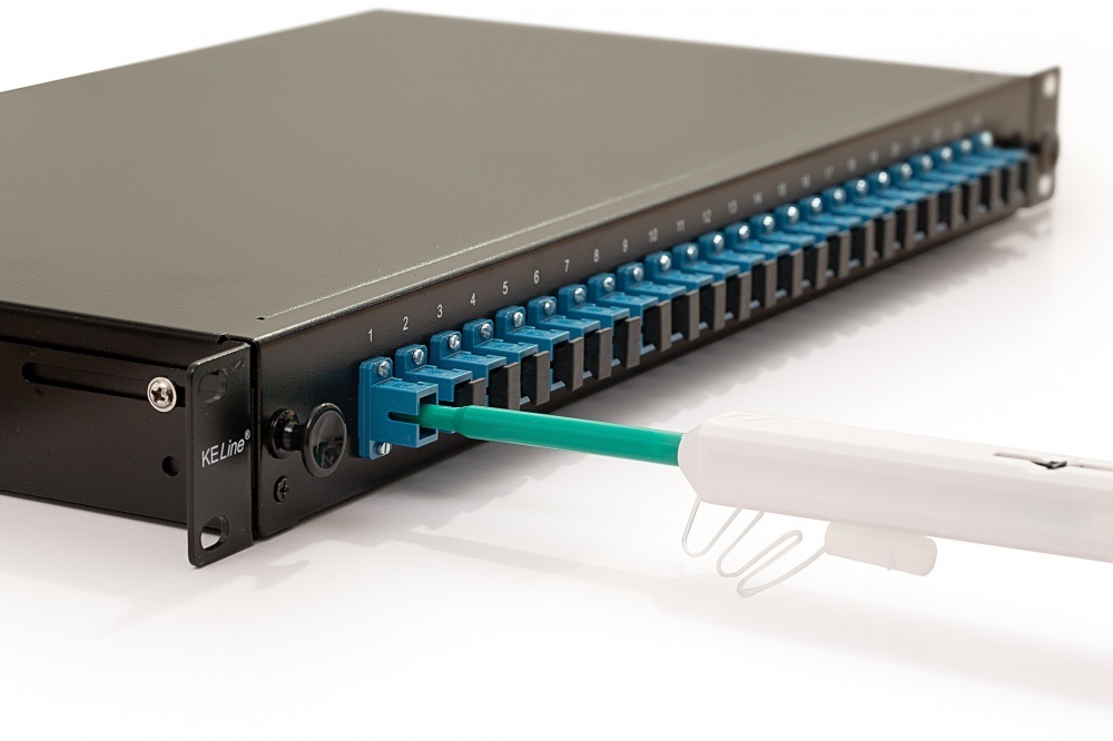 KE-Line KE-FO-FC250 2,5mm SC/ST/FC/LSH optikai csatlakozó tisztító
