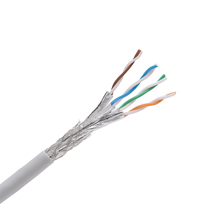 KE-Line KE1200HS23-DCA Cat.7A (1200 MHz) S/FTP 4x2xAWG23 LSOH Euroclass Dca 500m fali kábel
