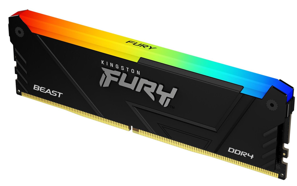 KINGSTON 16GB/3200MHz DDR4 (Kit of 2) FURY Beast RGB (KF432C16BB2AK2/16) memória