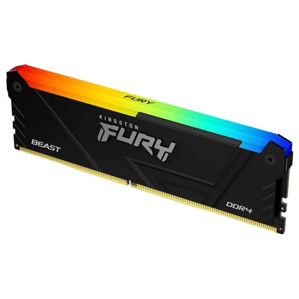 KINGSTON FURY Memória DDR4 16GB 3200MHz CL16 DIMM Beast RGB