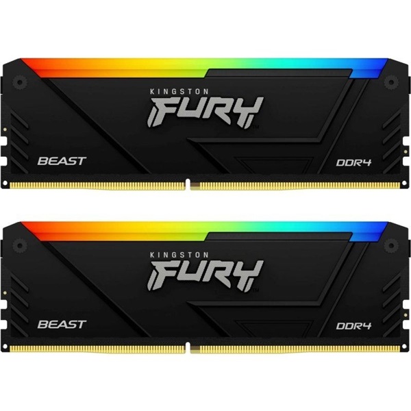 KINGSTON FURY Memória DDR4 32GB 3600MHz CL18 DIMM (Kit of 2) Beast RGB