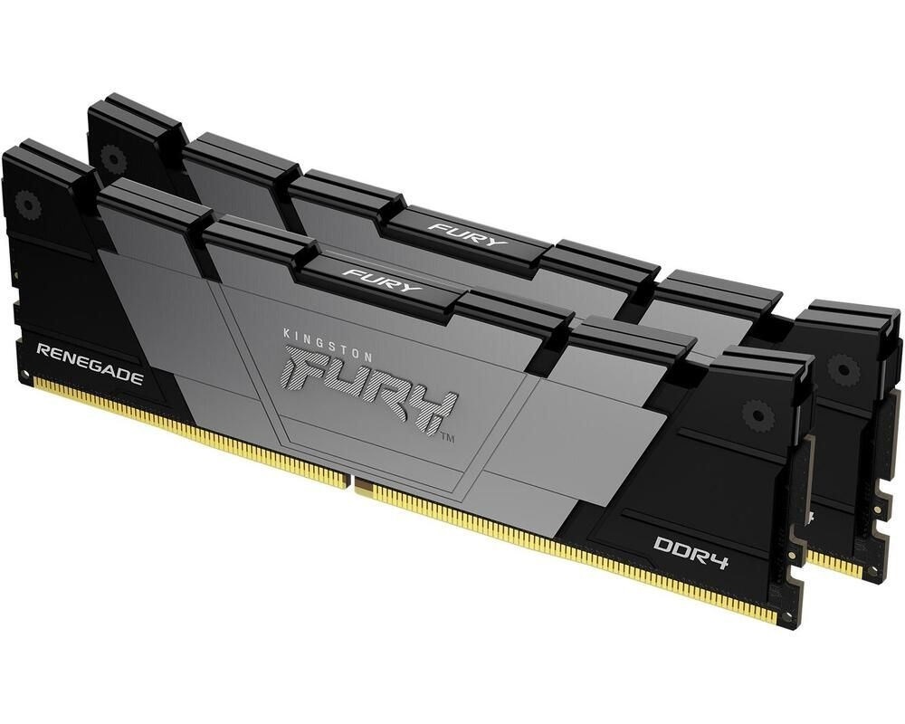 KINGSTON FURY Memória DDR4 64GB 3600MHz CL18 DIMM (Kit of 2) Renegade Black