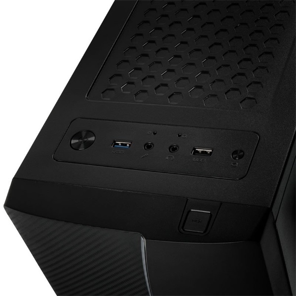 KOLINK Ház Inspire K5 RGB ATX, Tápegység Nélkül, Edzett üveg, fekete