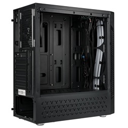KOLINK Ház Inspire K5 RGB ATX, Tápegység Nélkül, Edzett üveg, fekete