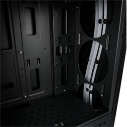 KOLINK Ház Inspire K5 RGB ATX, Tápegység Nélkül, Edzett üveg, fekete