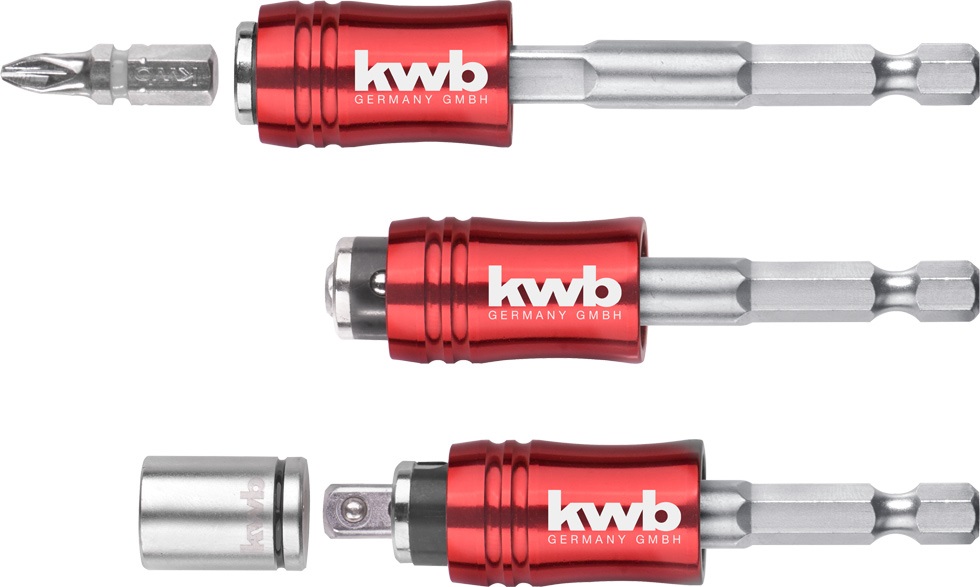KWB 49100310 PROFI 2-IN-1 BIT HOLDER 2 in 1 gyorsan cserélhető bittartó adapter