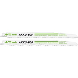 KWB 49576100 PREMIUM HCS AKKU TOP ENERGY SAVING 23%  2 db fog távolság: 4,2 mm   240/218 mm orrfűrészlap