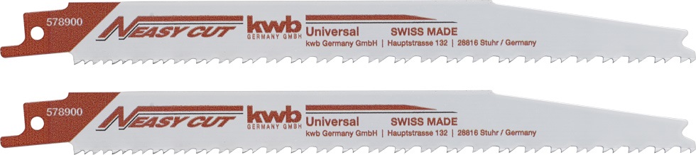 KWB 49578900 PROFI Bi-metal EASY CUT UNIVERSAL edzett Bi-metal orrfűrészlap