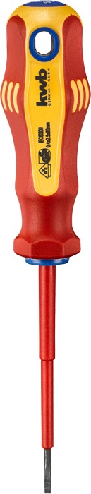 KWB 49661325 PROFI GS VDE INSULATED 1000V csavarhúzó lapos 2,5x80 mm lapos csavarhúzó