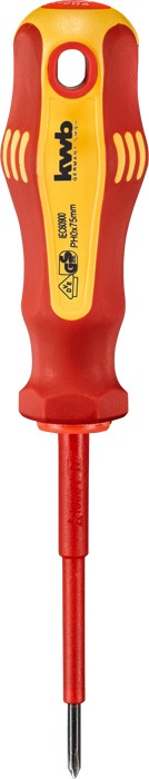 KWB 49662300 PROFI GS VDE INSULATED 1000V PHILLIPS CROSS PH0 75 mm csavarhúzó